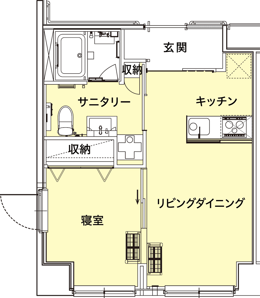 和気ハウス平塚・間取り